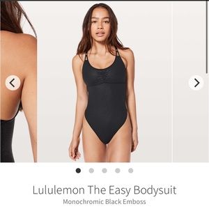 Lululemon the Easy Bodysuit